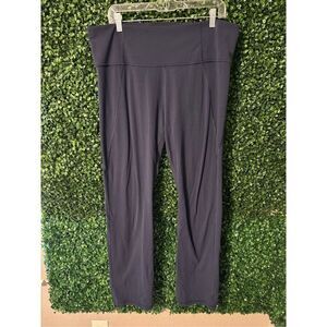 Athleta Straight Leg Powervita Pants Sz 2XL Blue